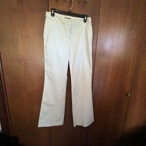 The Limited Stretch Line Cotton and Spandex Khakis Wide Flare Leg NWT Size 8